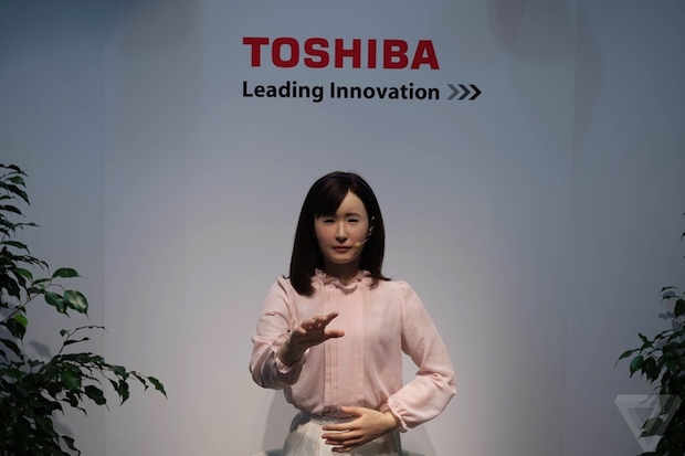 Aiko Chihira, Robot Cantik Berbahasa Isyarat