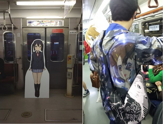 japan trains strange otaku pictures
