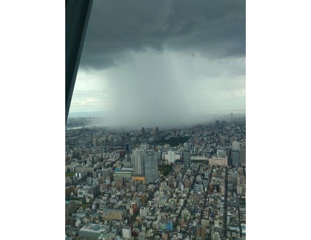 tokyo guerilla rain sky tree