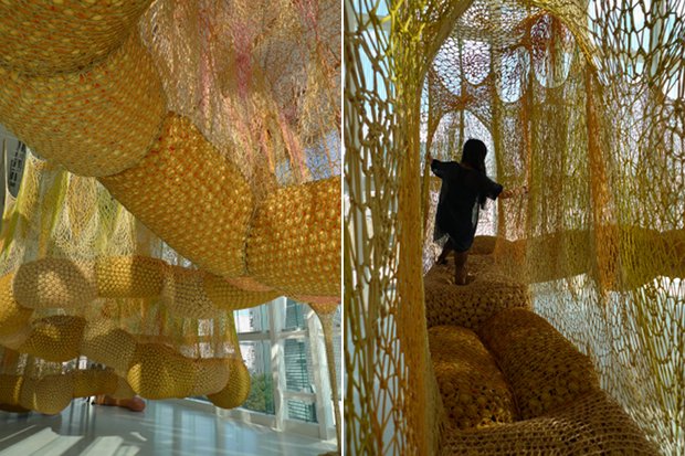 ernesto neto madness is part of life louis vuitton espace tokyo