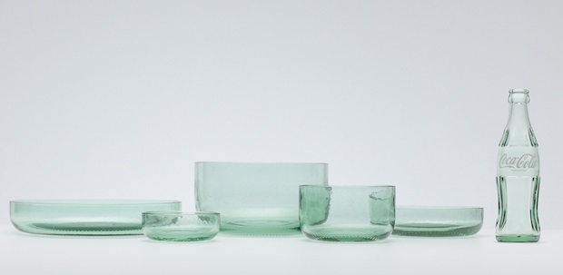 nendo bottleware coca cola design bottle recycle