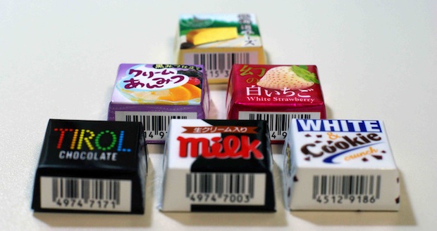 tirol chocolate candy japan