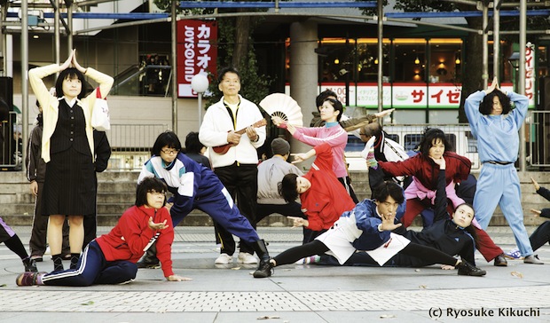 festival tokyo flash mob japan