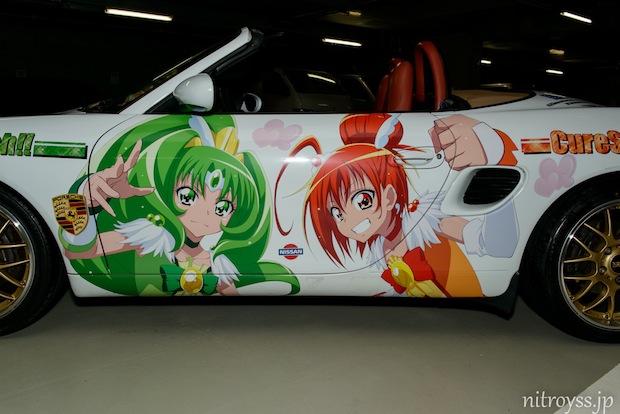 Christmas Itasha otaku anime cars rev up in Akihabara  Japan Trends