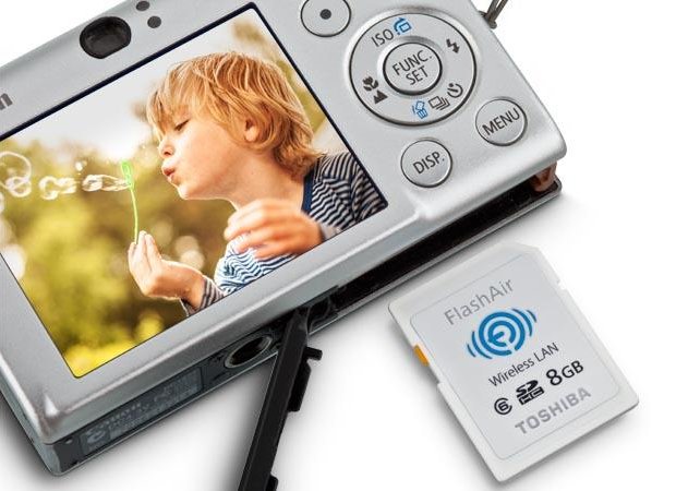 toshiba flash air flashair sdhc memory card wireless
