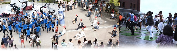 wow wow flash mob tokyo