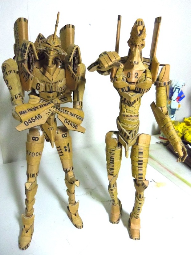 evangelion papercraft cardboard model