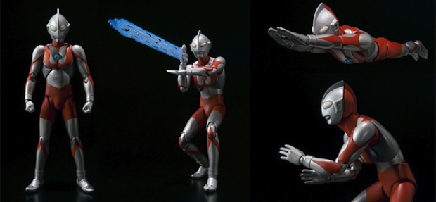 ultraman action figure japan poses