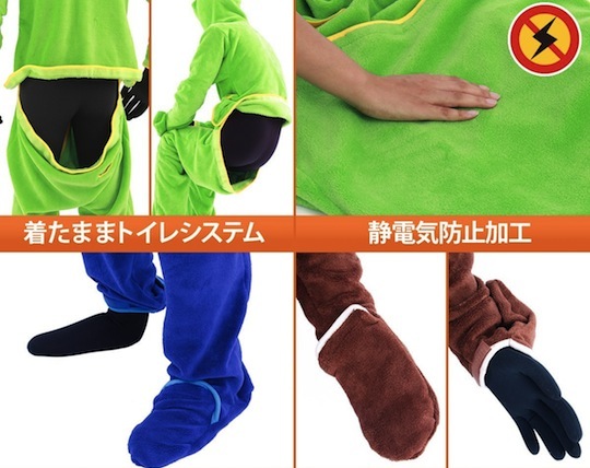 doppelganger humanoid fleece faceless sleeping bag