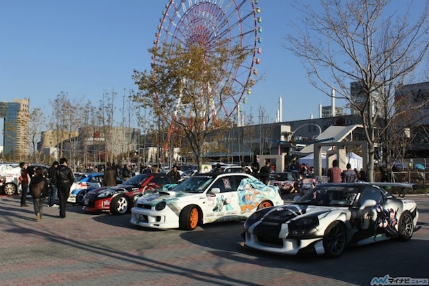 itasha otaku car moe tokyo motor show