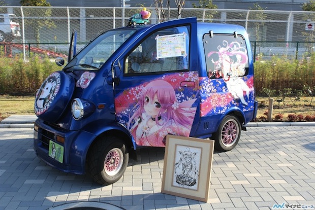 itasha otaku car moe tokyo motor show