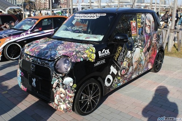 itasha otaku car moe tokyo motor show