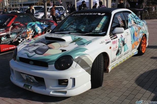 itasha otaku car moe tokyo motor show