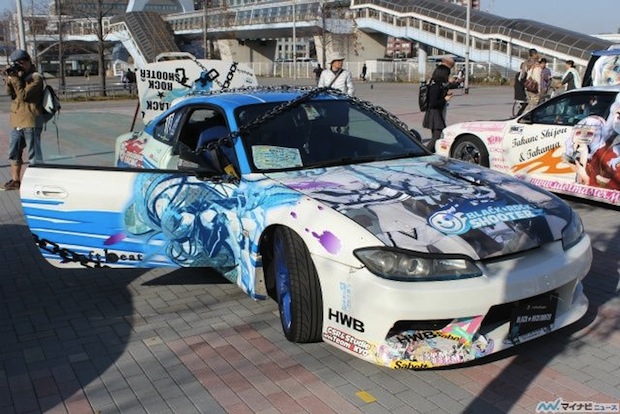 itasha otaku car moe tokyo motor show