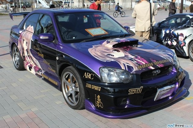 itasha otaku car moe tokyo motor show