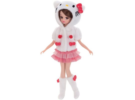 licca-chan daisuki hello kitty doll room wear