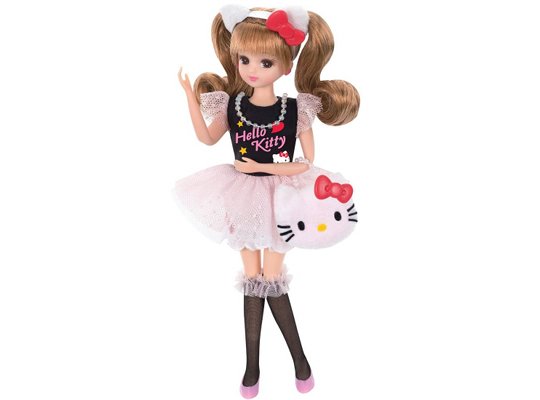 licca-chan daisuki hello kitty doll