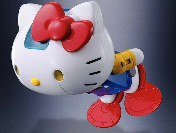 chogokin hello kitty robot model bandai sanrio tamashii nations