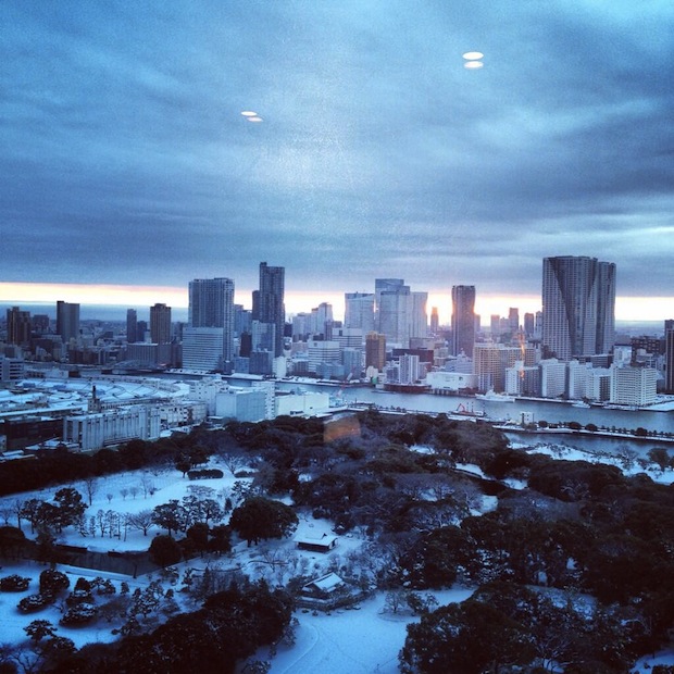 tokyo snow storm 2014 february