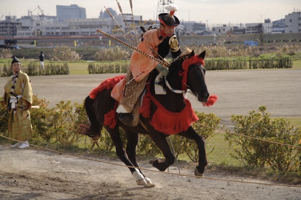 kamakura festival horse riding archery horseback