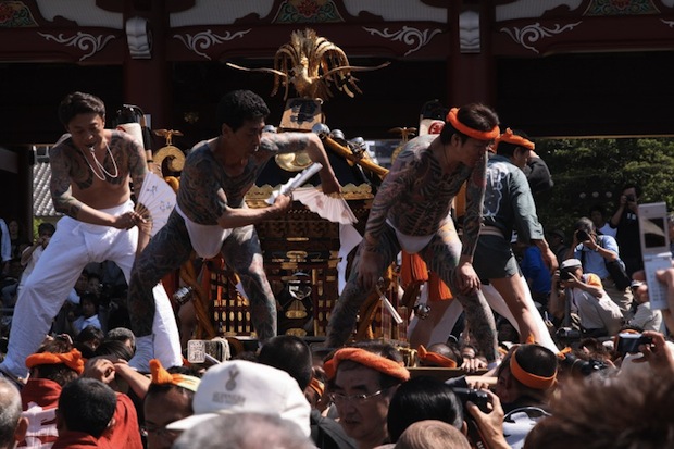 tokyo sanja matsuri festival