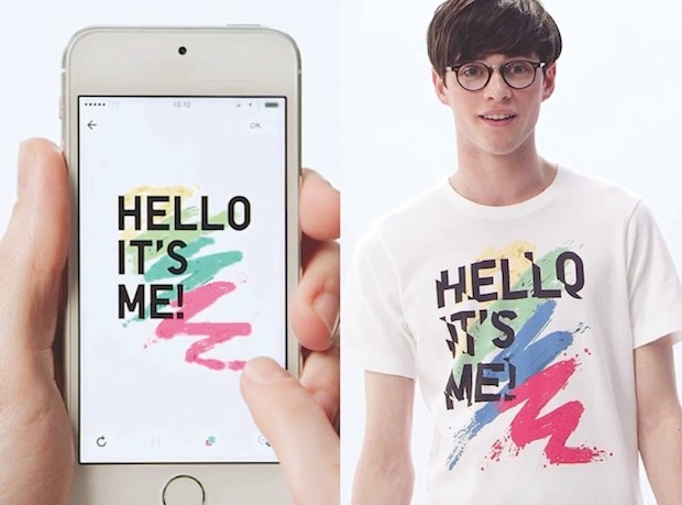 utme! uniqlo t-shirt ut service design customize personalize order phone all smartphone