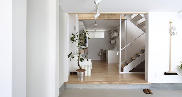 muji house tate no ie vertical home