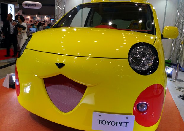 toyopet pokemon toyota car pikachu fennekin tokyo toy show 2014