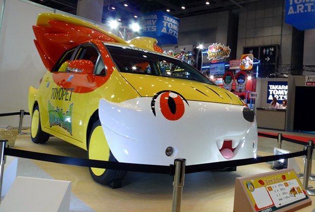 toyopet pokemon toyota car pikachu fennekin tokyo toy show 2014