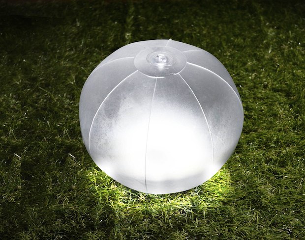 Green House Beach Ball Inflatable Waterproof LED Solar Lantern lamp light