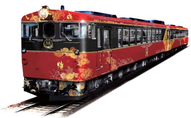 jr west wakura onsen kanazawa tourism sightseeing train lacquerware wajima kaga yuzen crafts traditional design