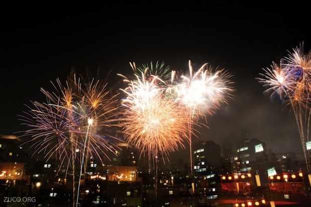 sumida fireworks display tokyo