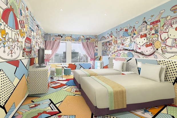 Stay In A Hello Kitty Hotel Room At The Tokyo Keio Plaza In Shinjuku Or Tama Japan Trends