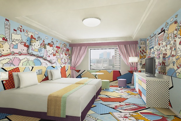 Stay In A Hello Kitty Hotel Room At The Tokyo Keio Plaza In Shinjuku Or Tama Japan Trends
