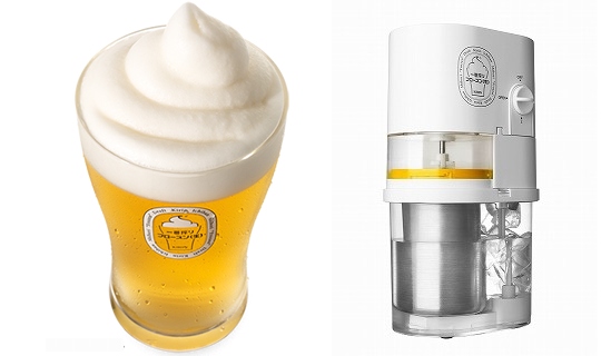 kirin ichiban frozen beer slushie maker japan