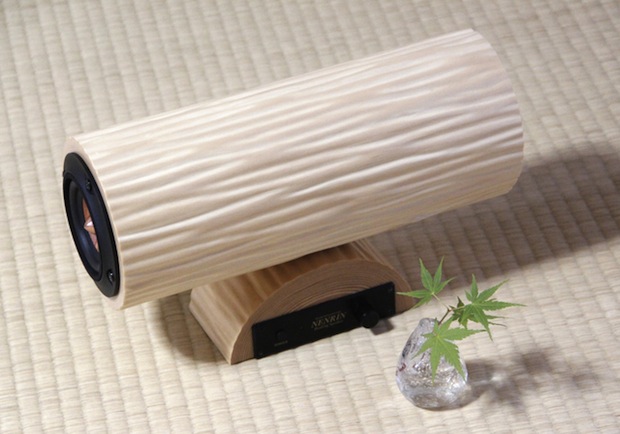 nenrin mini wood speaker audio kyoto cedar