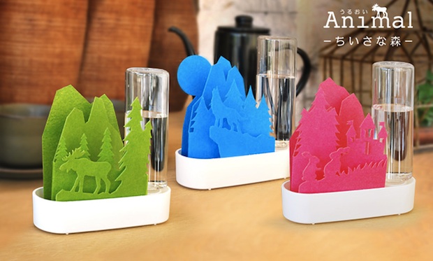 uruoi animal forest natural humidifier origami