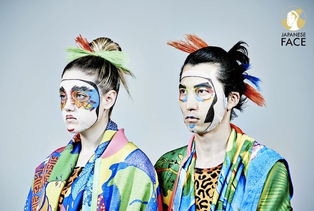 fashion face pack kansai yamamoto japanese make-up kabuki kumadori