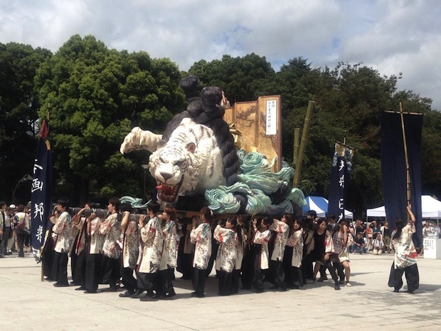 geisai tokyo university of the arts student festival floats