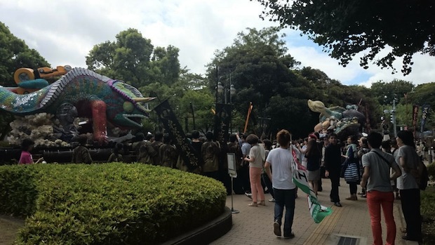 geisai tokyo university of the arts student festival floats