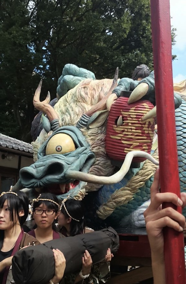 geisai tokyo university of the arts student festival floats