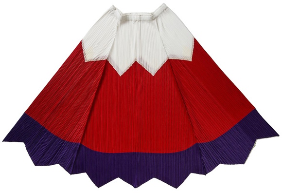 issey miyake pleats please skirt mt fuji