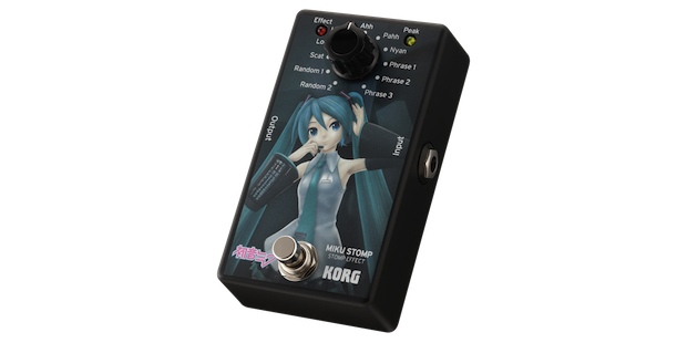korg hatsune miku stomp effects unit evocaloid idol japanese music