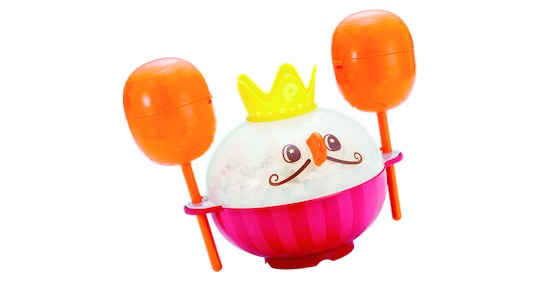 maracas de popcorn japan food cooking toy musical instrument