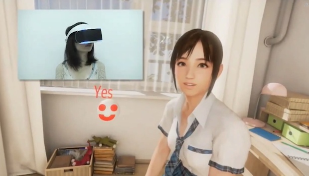 sony summer lesson project morpheus demo hmd tokyo game show 2014 cancel creepy