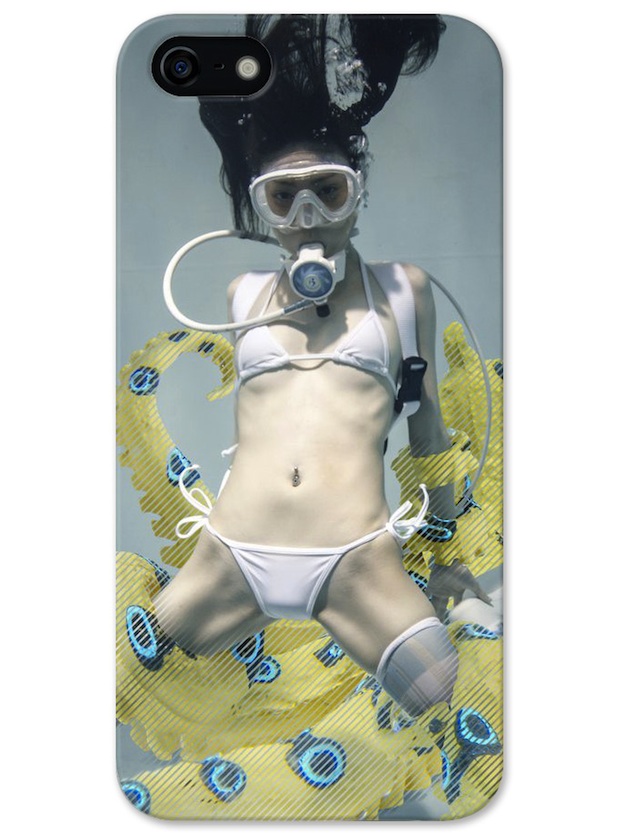 manabu koga underwater girls knee high socks swimming diving photography japanese iphone 5 cover casae