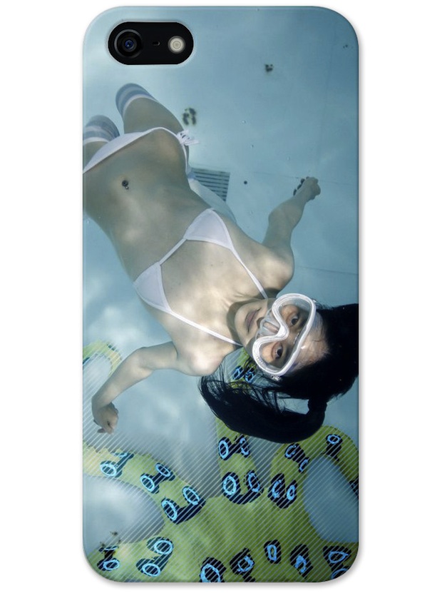 manabu koga underwater girls knee high socks swimming diving photography japanese iphone 5 cover casae