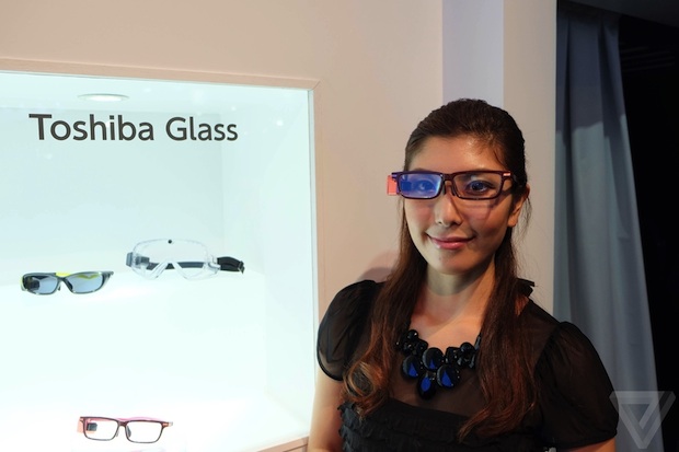 toshiba glasses ceatec 2014