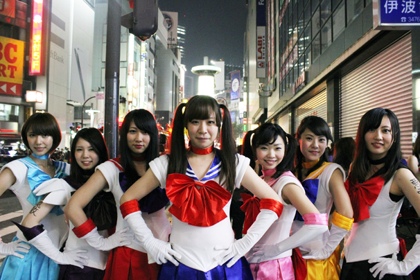 halloween costume cosplay shibuya tokyo october 31st 2014 sailor moon