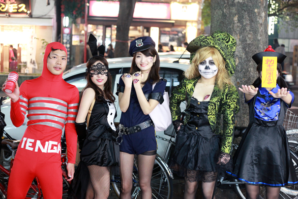 halloween costume cosplay shibuya tokyo october 31st 2014 tenga